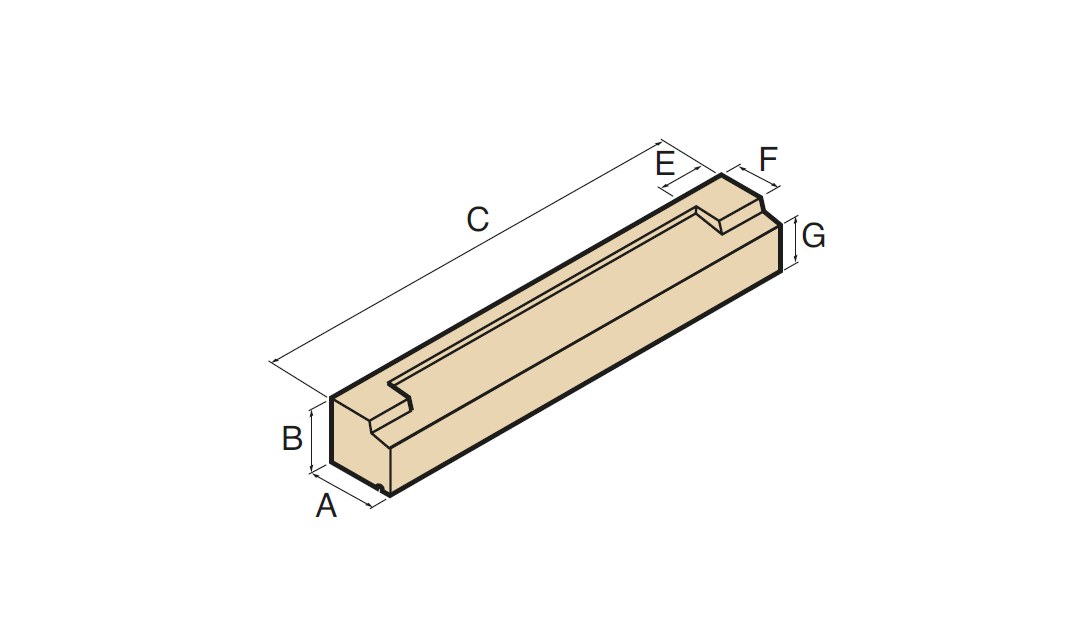 Stooled Sills Dimensions